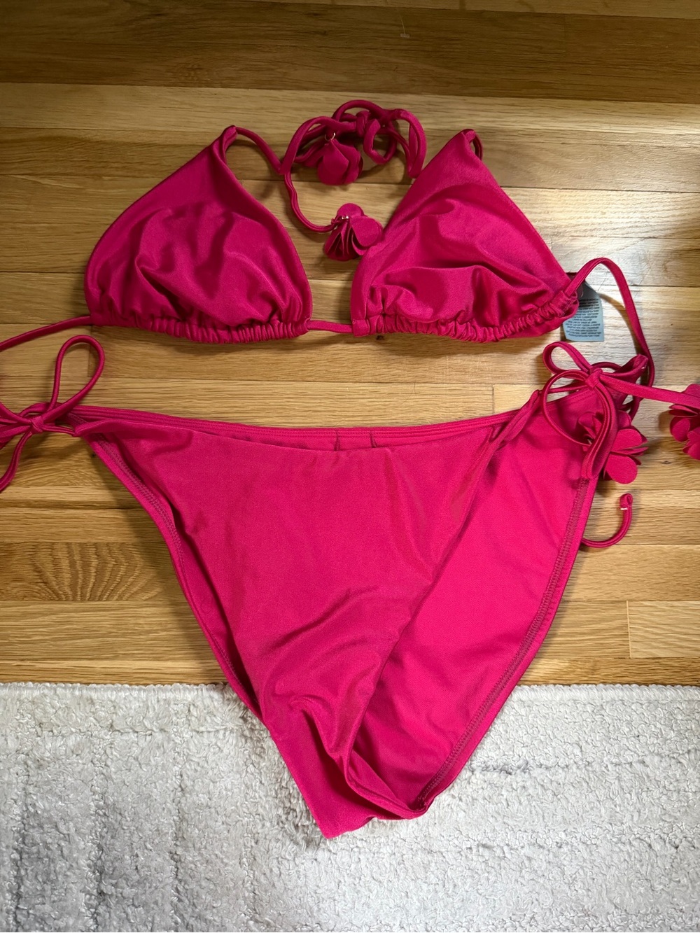 Shade & Shore Vibrant Pink Swim Top